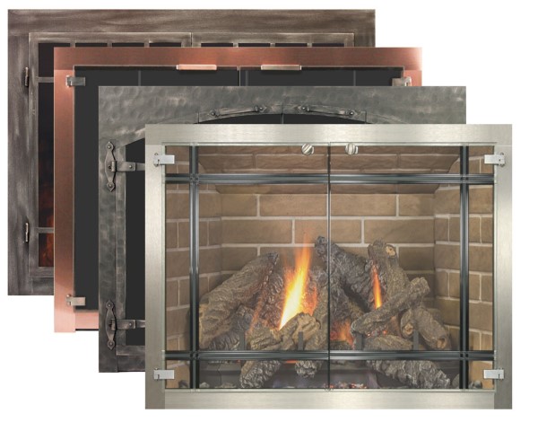Portland's Fireplace<br /> Door Leader