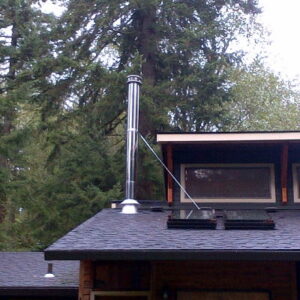 Stove vent pipe