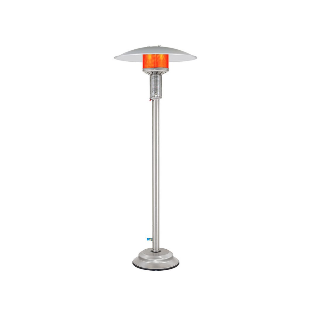 PATIO COMFORT STAINLESS STEEL NATURAL GAS PORTABLE HEATER